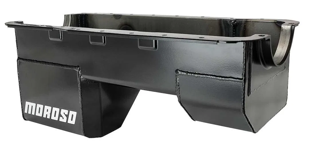 20542 – MOROSO Oil Pan, For Use With Ford Small Block 289-302 Engines 6 Quarts Rear Wet Sump 9 Inch Deep Sump With Ba...